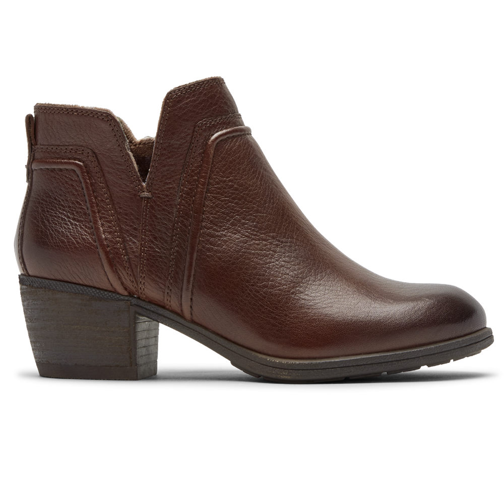 Rockport Boots Dame Brune - Cobb Hill Anisa V-Cut - IUWL79561